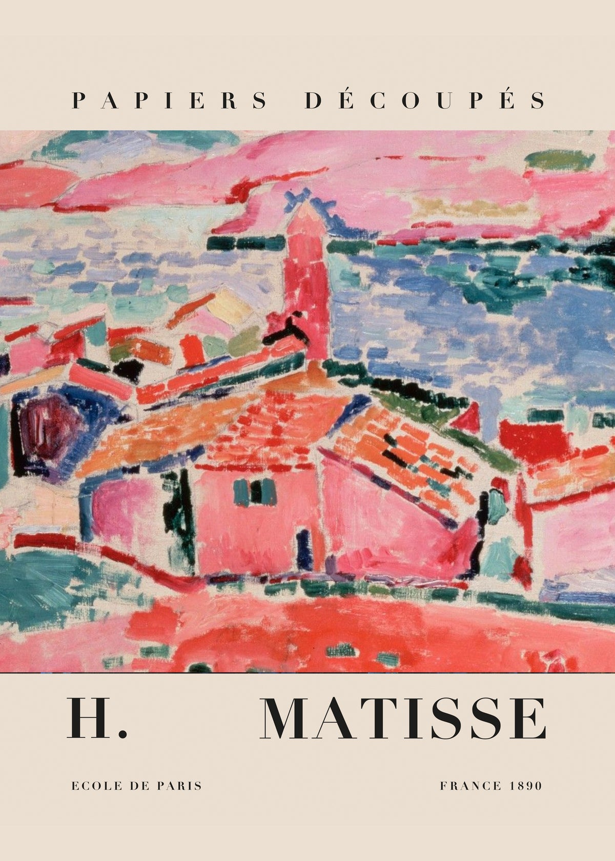 MAT19 Matisse Poster Printed | Premium Waterproof & Tear Resistant Full Colour Poster