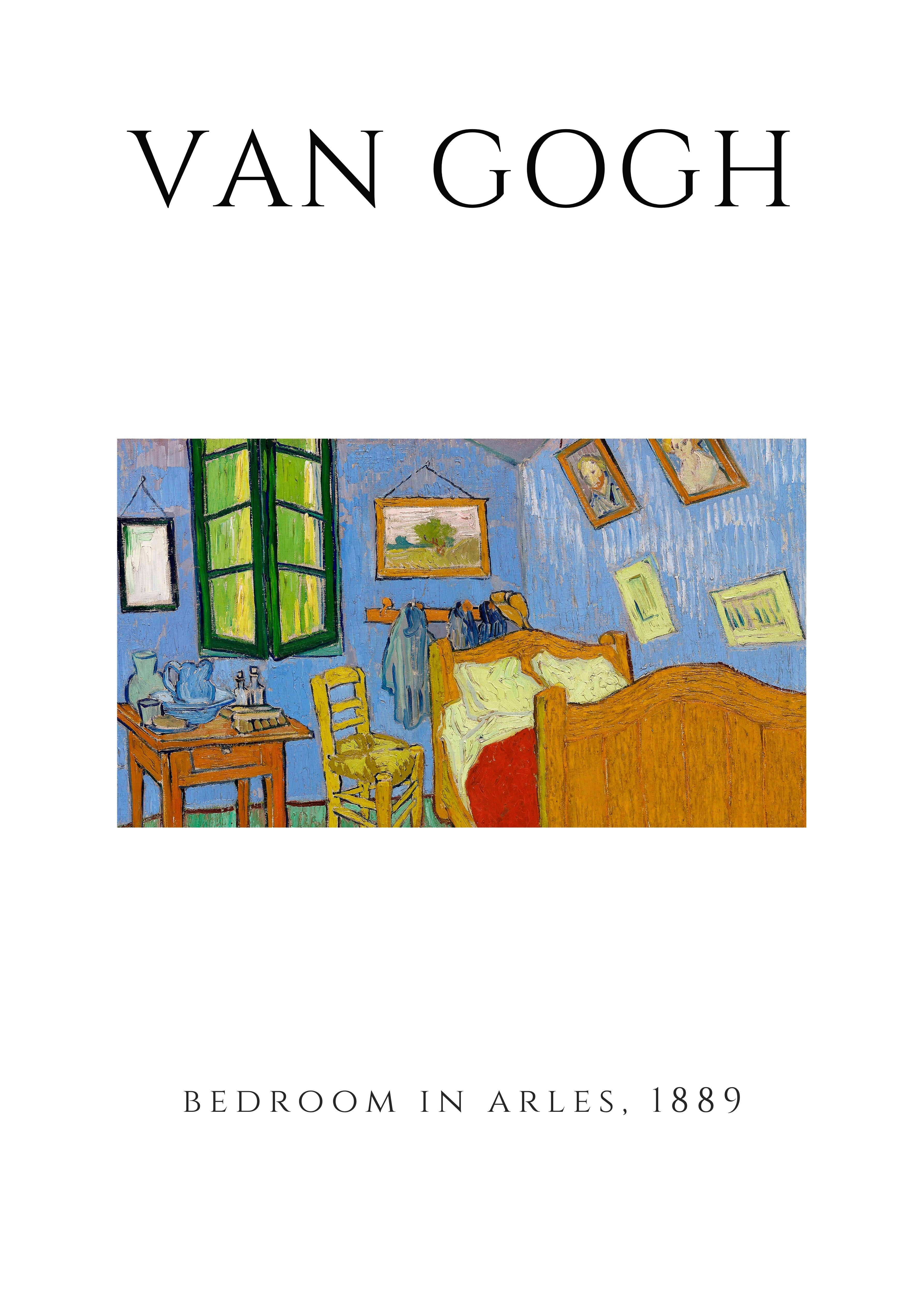 VANG19 Van Gogh Poster Printed | Premium Waterproof & Tear Resistant Full Colour Posters