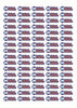Round Flag Race Name Stickers For 1/10th scale Radio Controlled Vehicle A4,A5 Available
