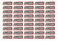 Wavey Race Name Stickers For 1/10th scale Radio Controlled Vehicle A4,A5 Available (Copy)