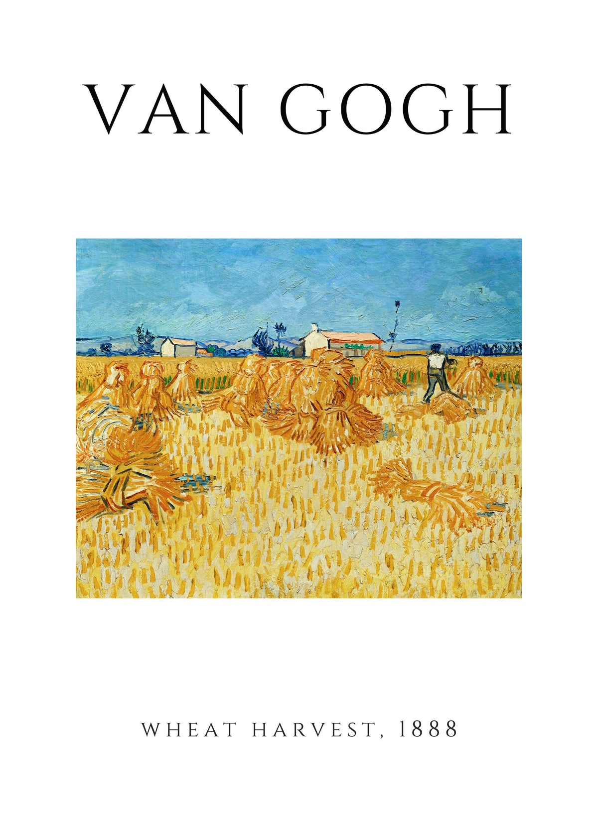 VANG01 Van Gogh Poster Printed | Premium Waterproof & Tear Resistant Full Colour Posters