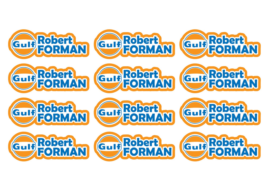 Logo Race Name Stickers For 1/5th scale Radio Controlled Vehicle A4,A5 Available