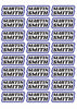 Race Name Stickers For 1/5th scale Radio Controlled Vehicle A4,A5 Available