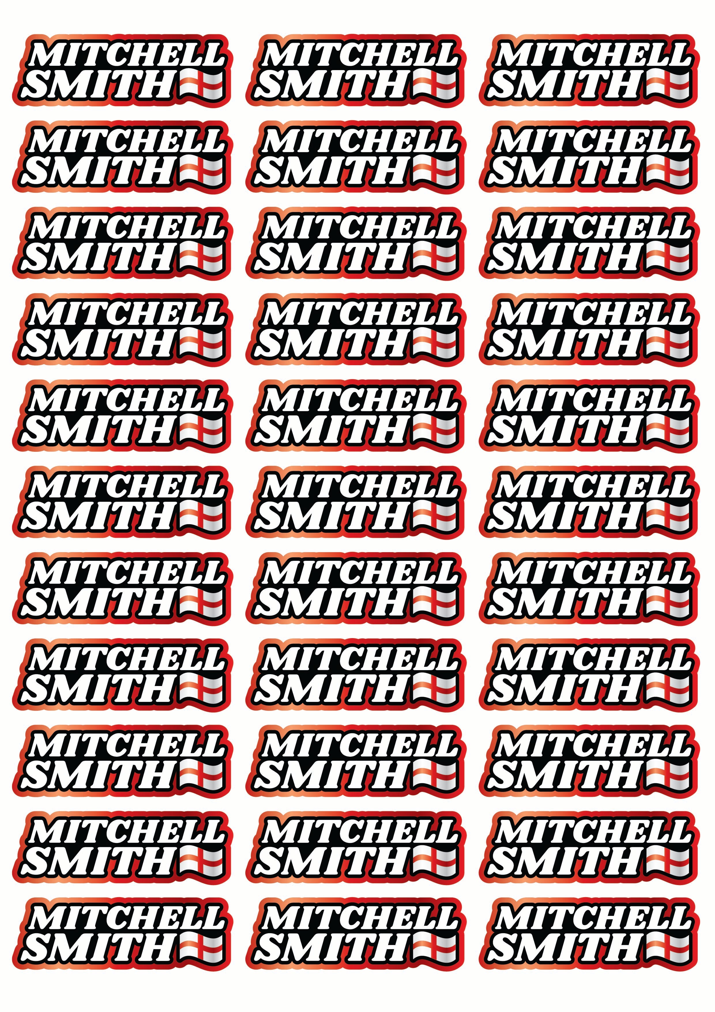 Race Name Stickers For 1/5th, 1/8th, 1/10th scale Radio Controlled Vehicle A4,A5 Available