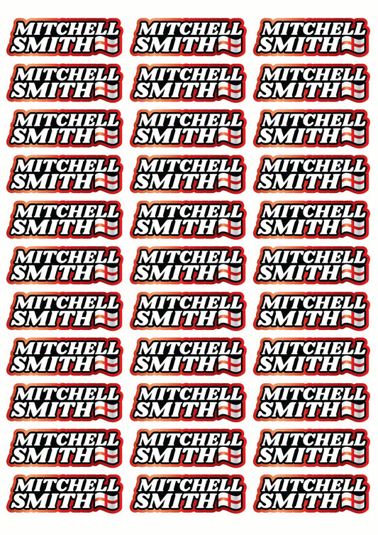 Wavey Race Name Stickers For 1/5th scale Radio Controlled Vehicle A4,A5 Available