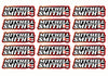 Wavey Race Name Stickers For 1/5th scale Radio Controlled Vehicle A4,A5 Available