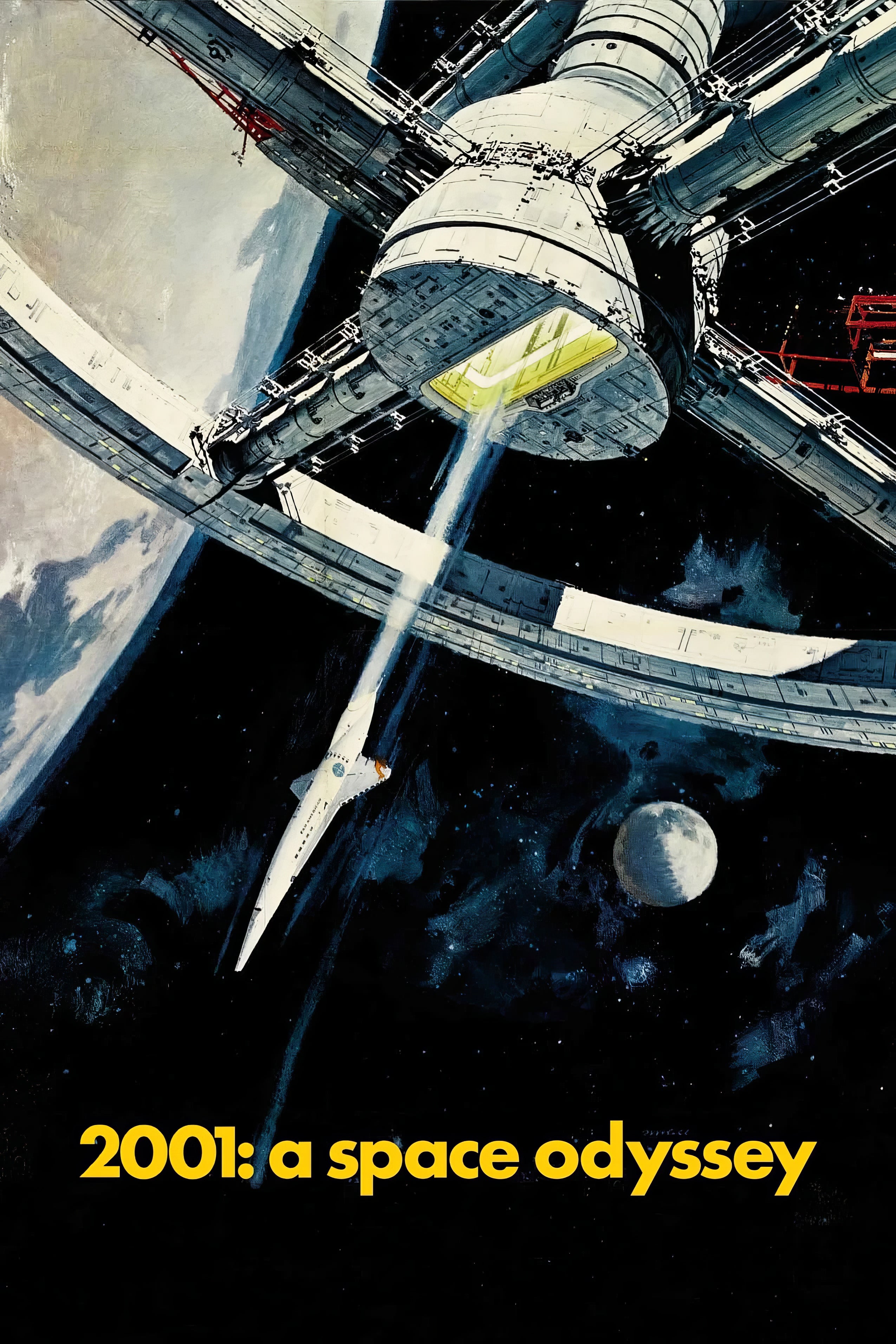 1960 2001 A Space Odyssey (1968) Film/Movie Premium Waterproof & Tear Resistant Posters