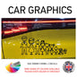 200CG010 Family Stick People Sticker 200mm x 80mm