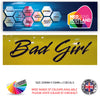 200CG101-116 200mm x 2 Stickers Car Bike Van Truck Boat Vinyl Graphic