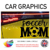 200CG016 Soccer Mom Sticker 200mm x 126mm