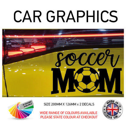 200CG016 Soccer Mom Sticker 200mm x 126mm