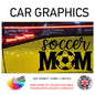 200CG016 Soccer Mom Sticker 200mm x 126mm
