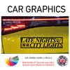 200CG018 Late Nights City Lights Sticker 200mm x 50mm