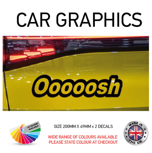 200CG002 Ooooosh Sticker 200mm x 49mm