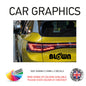 200CG025 Blown Sticker 200mm x 53mm