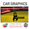 200CG006 Gangnam Style Sticker 200mm x 165mm