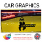 200CG006 Gangnam Style Sticker 200mm x 165mm