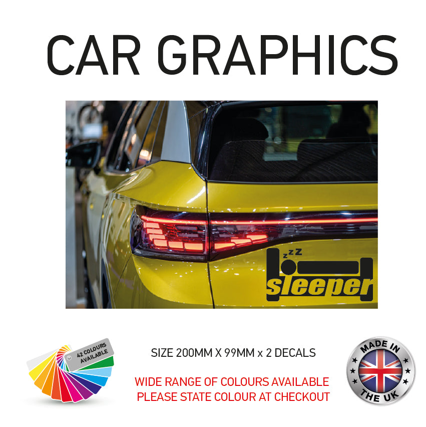 200mm x 2 Sticker Car Sticker Choice of 116 200CG