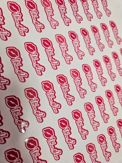 Race Name Stickers For 1/5th scale Radio Controlled Vehicle A4,A5 Available