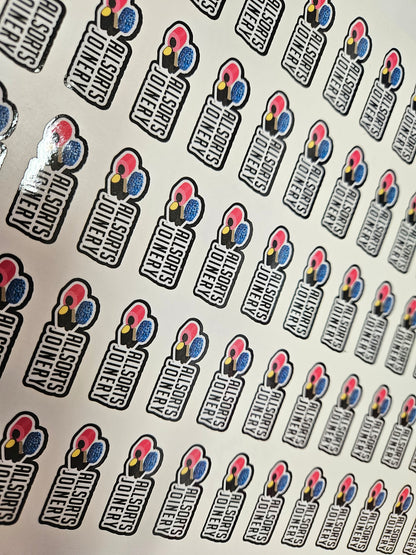 Race Name Stickers For 1/5th scale Radio Controlled Vehicle A4,A5 Available