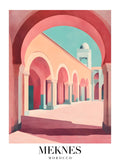 DAV209 Meknes Morocco Printed | Premium Waterproof & Tear Resistant Full Colour Posters
