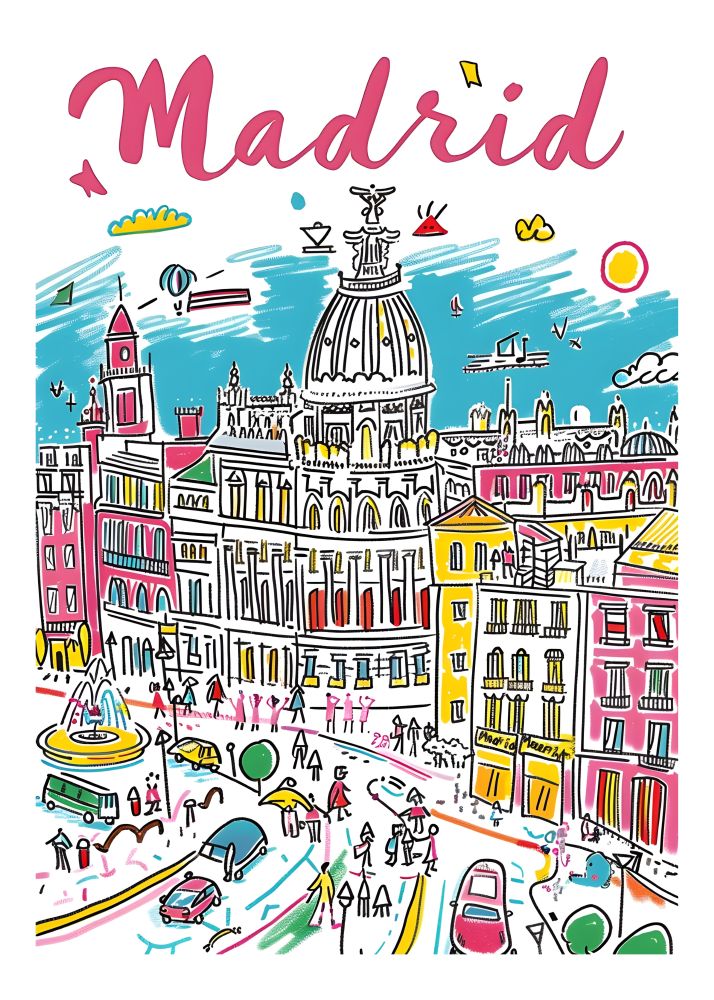 TT1 Trendy Travel Poster Printed | Premium Waterproof & Tear Resistant Full Colour Posters
