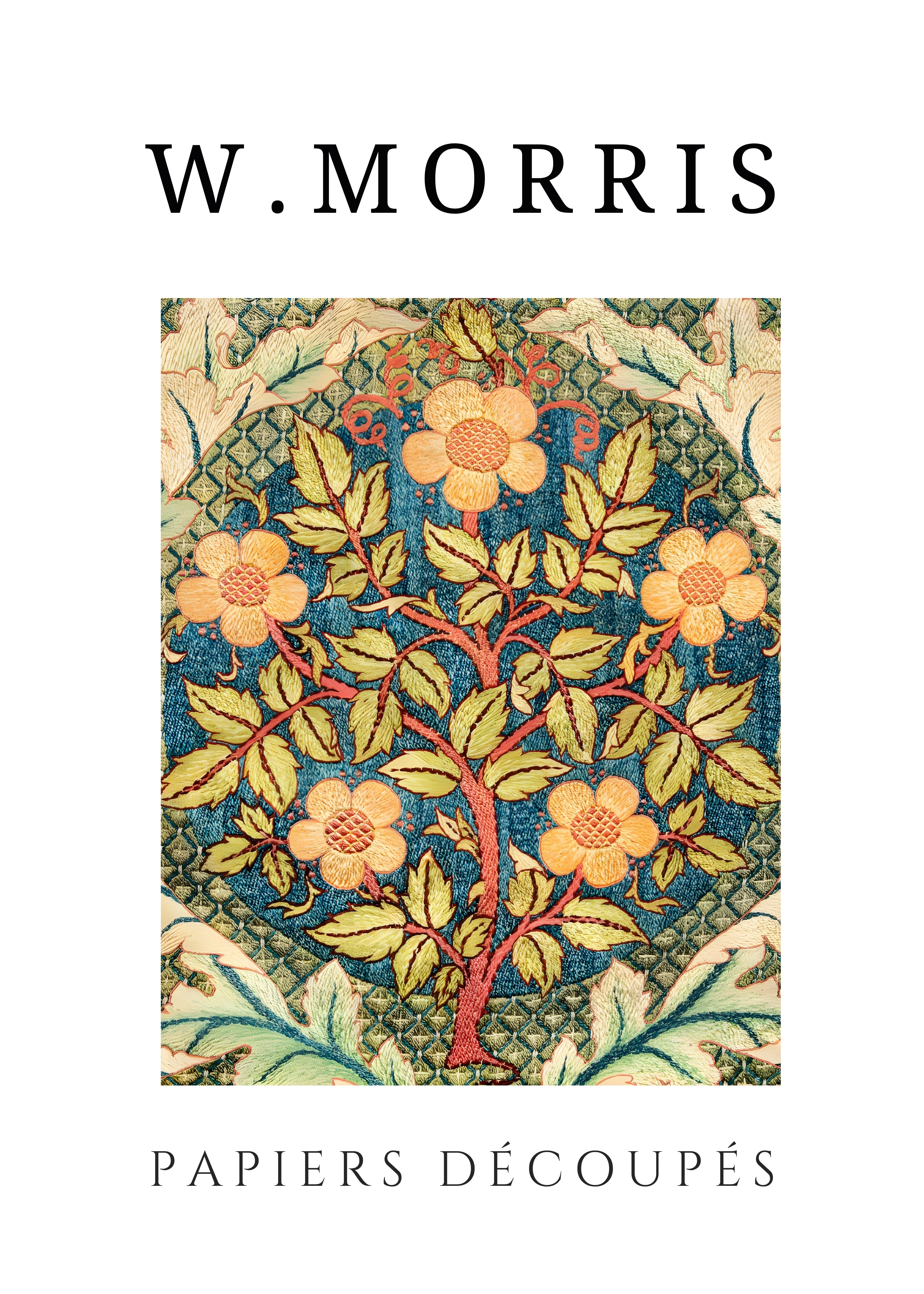 WMO20 W Morris Poster Printed | Premium Waterproof & Tear Resistant Full Colour Posters