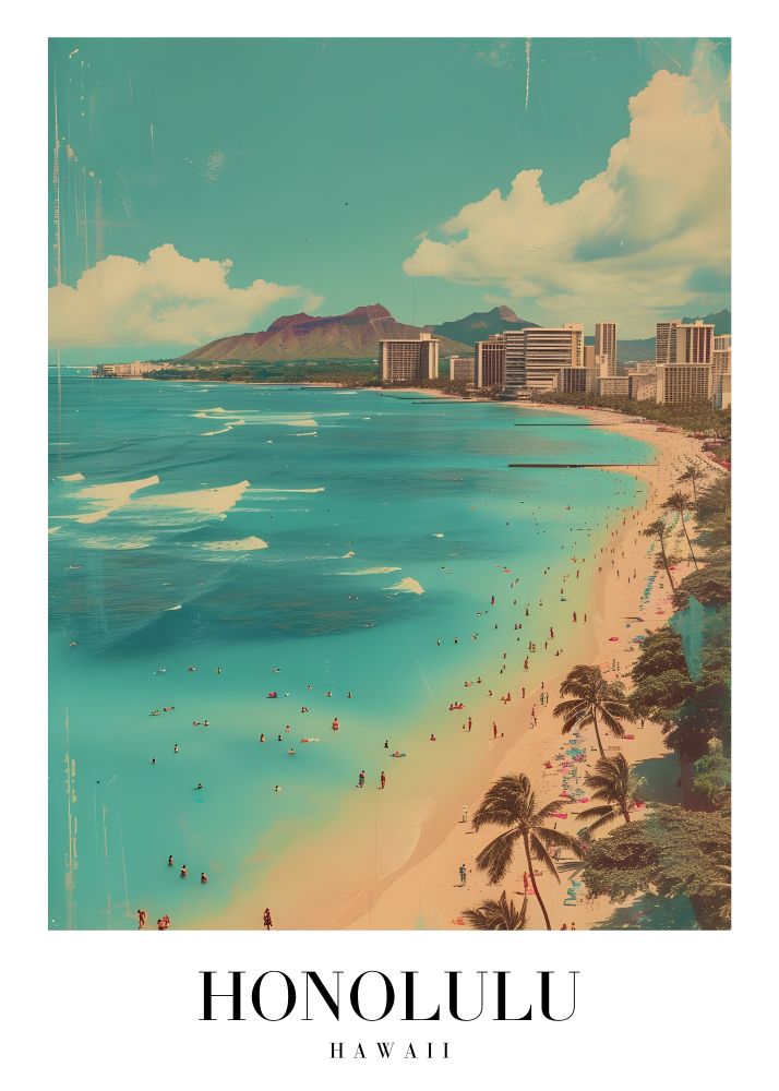 Travel Poster Printed | Premium Waterproof & Tear Resistant Full Colour Posters