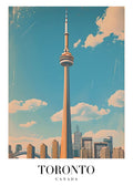DAV21 Toronto Canada Printed | Premium Waterproof & Tear Resistant Full Colour Posters
