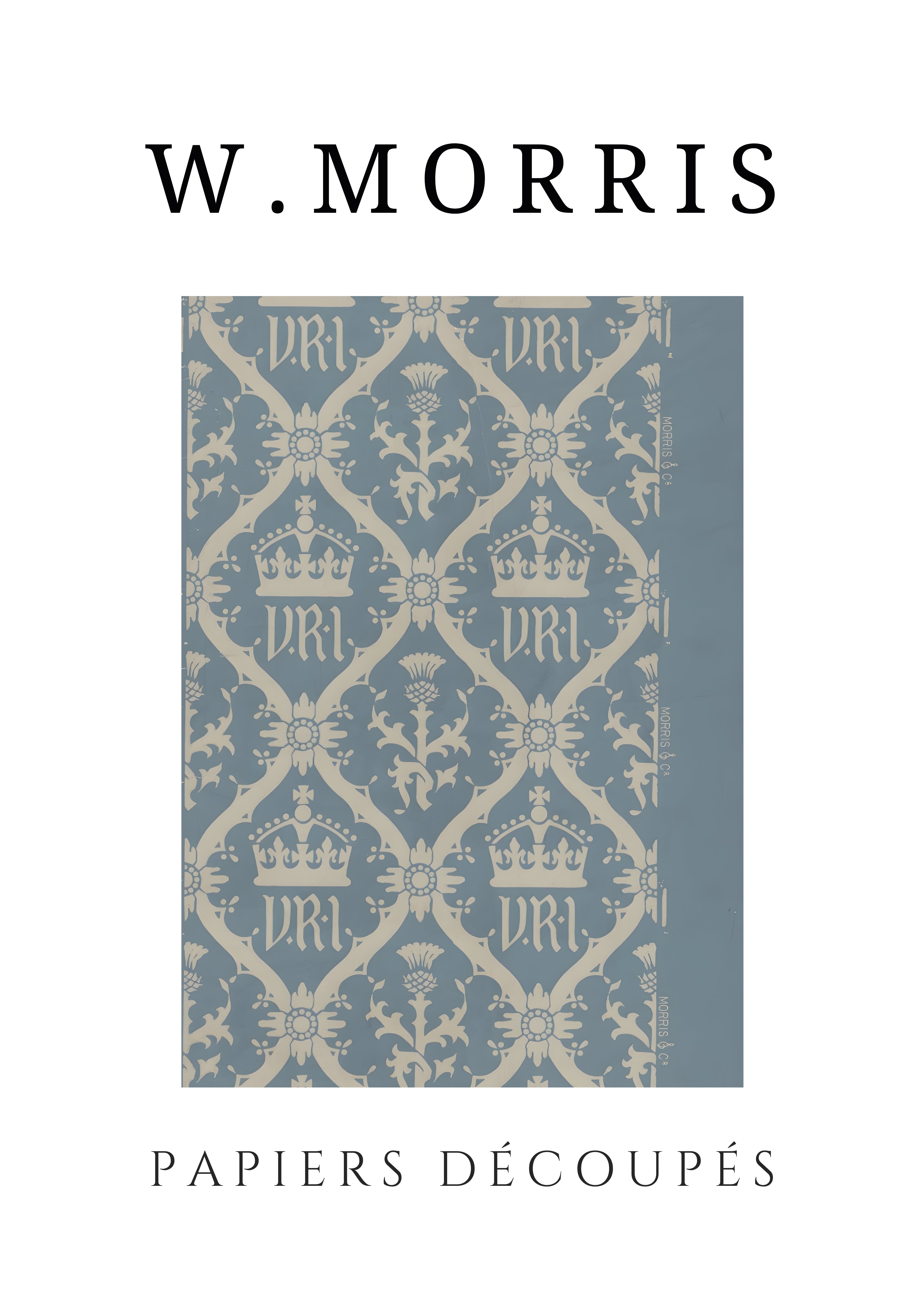 WMO21 W Morris Poster Printed | Premium Waterproof & Tear Resistant Full Colour Posters