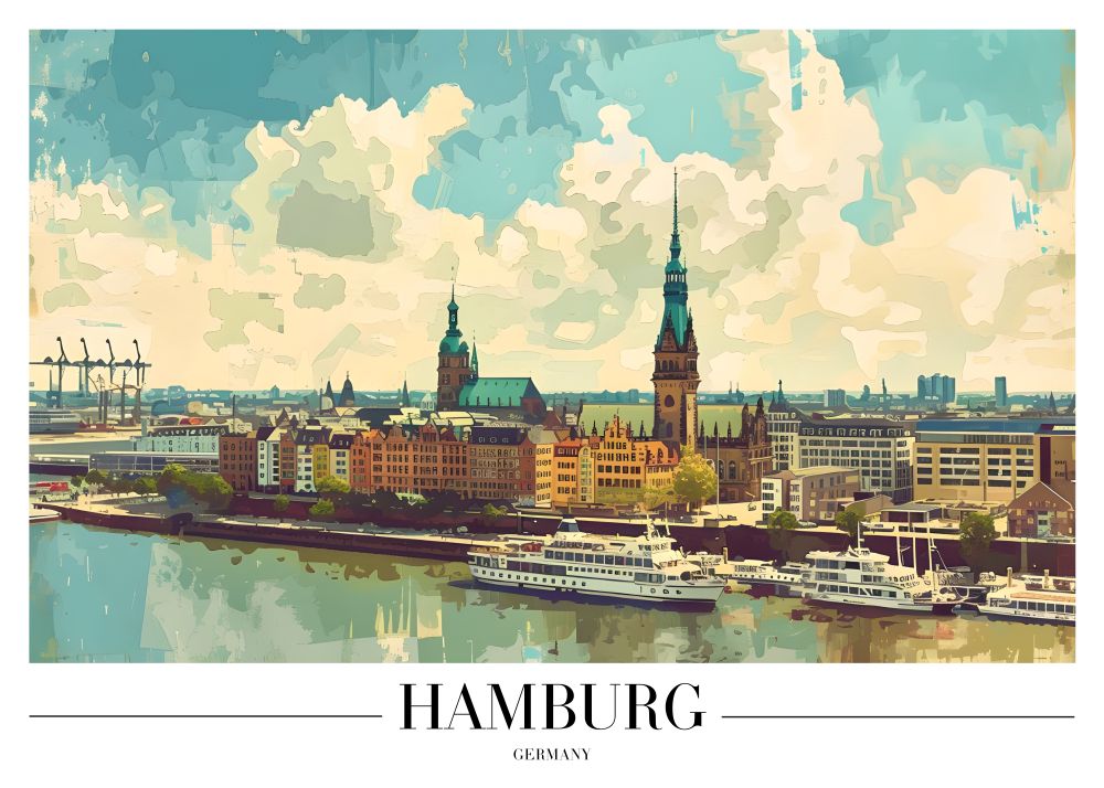 Travel Poster Printed | Premium Waterproof & Tear Resistant Full Colour Posters