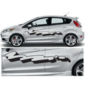 23CSG002 Car Side Graphics X 2 1500mm x 287mm Will Fit Any Car Van Universal Stickers Decals
