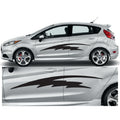 23CSG003 Car Side Graphics X 2 1500mm x 225mm Will Fit Any Car Van Universal Stickers Decals
