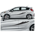 23CSG004 Car Side Graphics X 2 1500mm x 154mm Will Fit Any Car Van Universal Stickers Decals