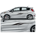 23CSG008 Car Side Graphics X 2 1500mm x 132mm Will Fit Any Car Van Universal Stickers Decals