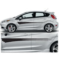 23CSG009 Car Side Graphics X 2 1500mm x 131mm Will Fit Any Car Van Universal Stickers Decals