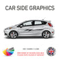 23CSG Car Side Graphics X 2 Will Fit Any Car Van Universal Stickers Decals