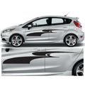 23CSG018 Car Side Graphics X 2 1500mm x 235mm Will Fit Any Car Van Universal Stickers Decals