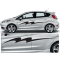 23CSG019 Car Side Graphics X 2 1500mm x 188mm Will Fit Any Car Van Universal Stickers Decals