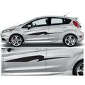 23CSG021 Car Side Graphics X 2 1500mm x 132mm Will Fit Any Car Van Universal Stickers Decals