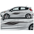 23CSG030 Car Side Graphics X 2 1500mm x 186mm Will Fit Any Car Van Universal Stickers Decals