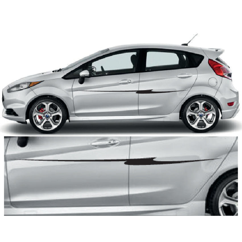 23CSG032 Car Side Graphics X 2 1500mm x 53mm Will Fit Any Car Van Universal Stickers Decals