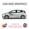 23CSG Car Side Graphics X 2 Will Fit Any Car Van Universal Stickers Decals