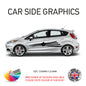 23CSG Car Side Graphics X 2 Will Fit Any Car Van Universal Stickers Decals