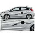 23CSG042 Car Side Graphics X 2 1500mm x 227mm Will Fit Any Car Van Universal Stickers Decals