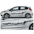 23CSG045 Car Side Graphics X 2 1500mm x 260mm Will Fit Any Car Van Universal Stickers Decals
