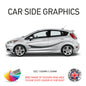 23CSG Car Side Graphics X 2 Will Fit Any Car Van Universal Stickers Decals