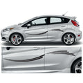 23CSG049 Car Side Graphics X 2 1500mm x 227mm Will Fit Any Car Van Universal Stickers Decals