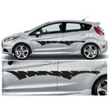 23CSG055 Car Side Graphics X 2 1500mm x 140mm Will Fit Any Car Van Universal Stickers Decals