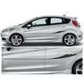 23CSG056 Car Side Graphics X 2 1500mm x 107mm Will Fit Any Car Van Universal Stickers Decals